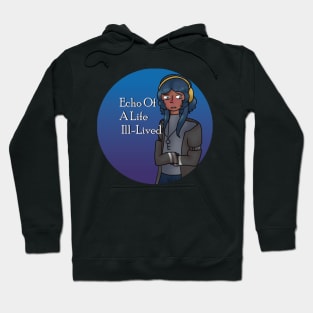 Rashmi Entropic Float Echo Of A Live Ill-Lived Sticker And Others Hoodie